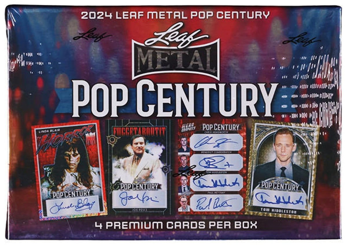 2024 LEAF METAL POP CENTURY HOBBY BOX (4 CARDS) x1