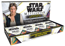 Load image into Gallery viewer, 2024 TOPPS STAR WARS MASTERWORK MINI BOX (FROM HOBBY BOX) x1