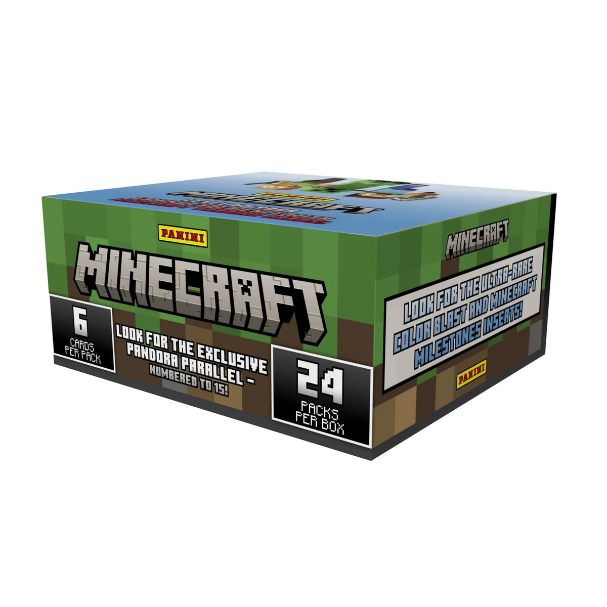 Panini Minecraft Mega Box Serie II – 96 Carte + 4 Esclusive