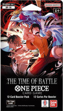 Load image into Gallery viewer, ENGLISH OP-16 ONE PIECE The Time of Battle SLEEVED Booster Pack x1