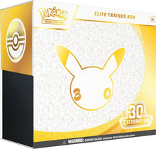 Load image into Gallery viewer, Pokemon 30th Celebration Anniversary Elite Trainer Box x1
