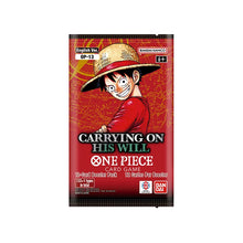 Load image into Gallery viewer, ENGLISH OP-13 ONE PIECE Carrying On His Will SLEEVED Booster Pack x1