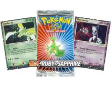 Load image into Gallery viewer, VINTAGE EX Ruby & Sapphire Booster Pack x1