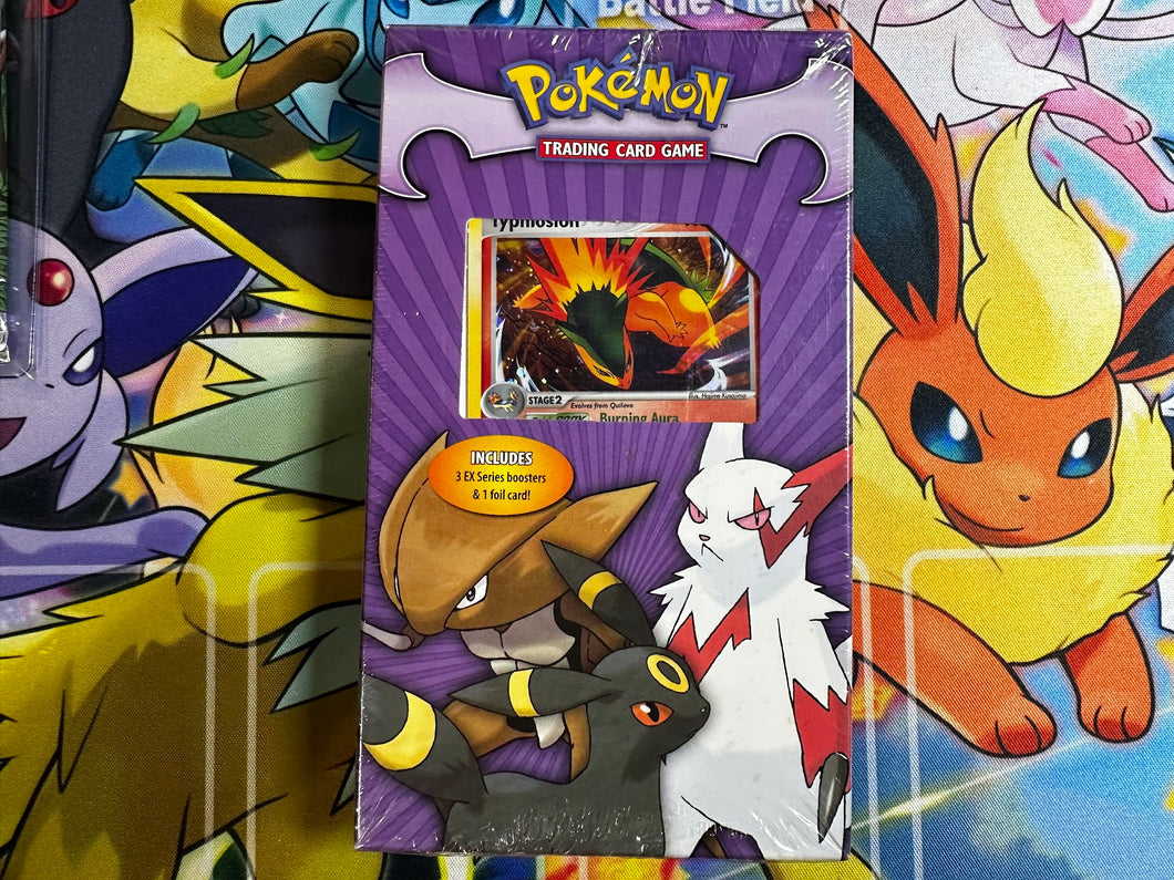 VINTAGE EX COLLECTOR BOX (3 EX PACKS + TYPHLOSION PROMO) x1