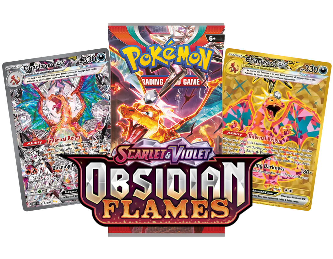 Pokemon: Obsidian Flames SV03 Booster Pack x1