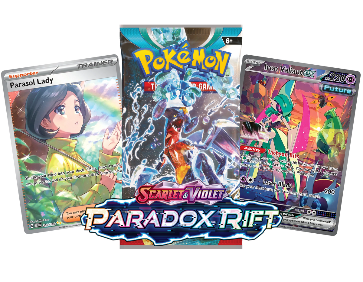 Pokemon: Paradox Rift SV04 Booster Pack X1 – DJDEEMO.COM