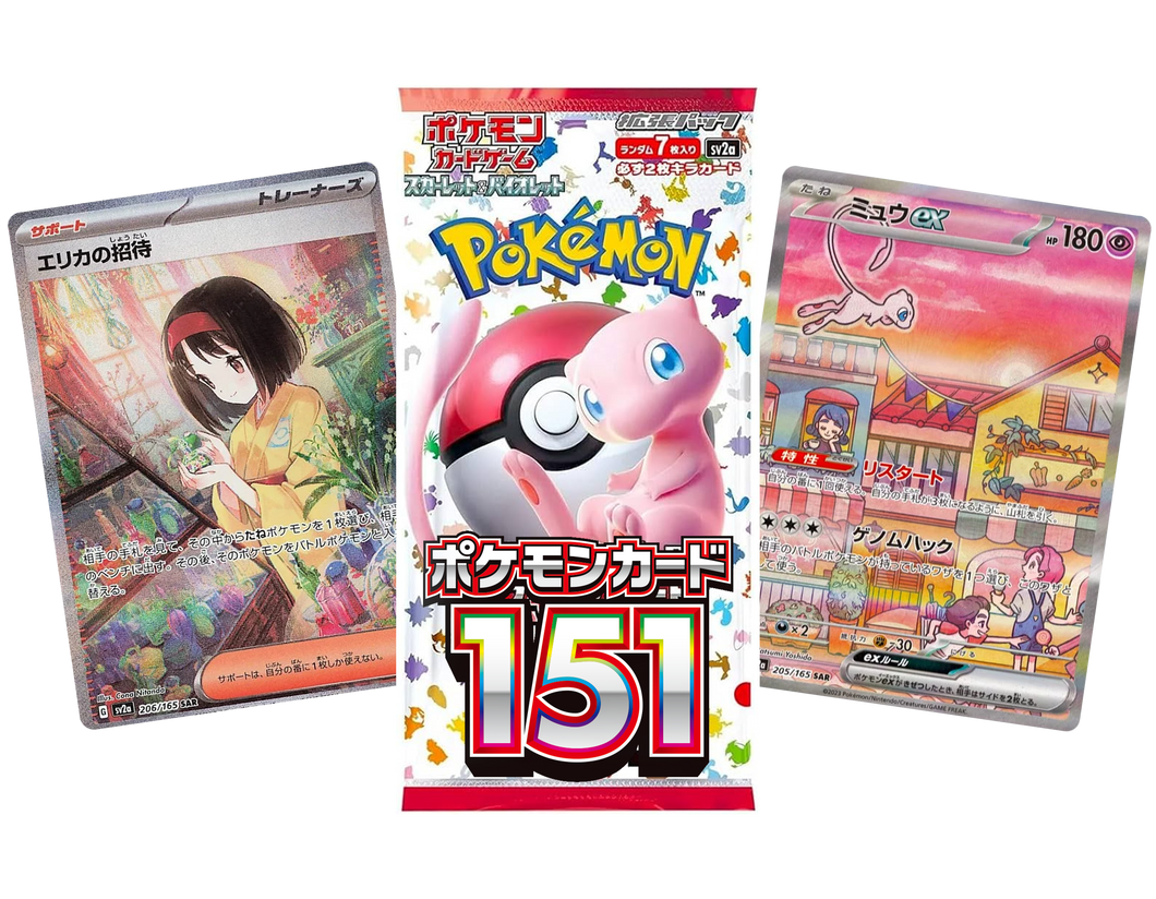 BOX BREAK SPOT Pokemon 151 sv2a (Japanese) 5 packs x1