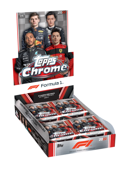 2022 TOPPS CHROME FORMULA 1 RACING PACK (from F1 Hobby LITE Box) x1