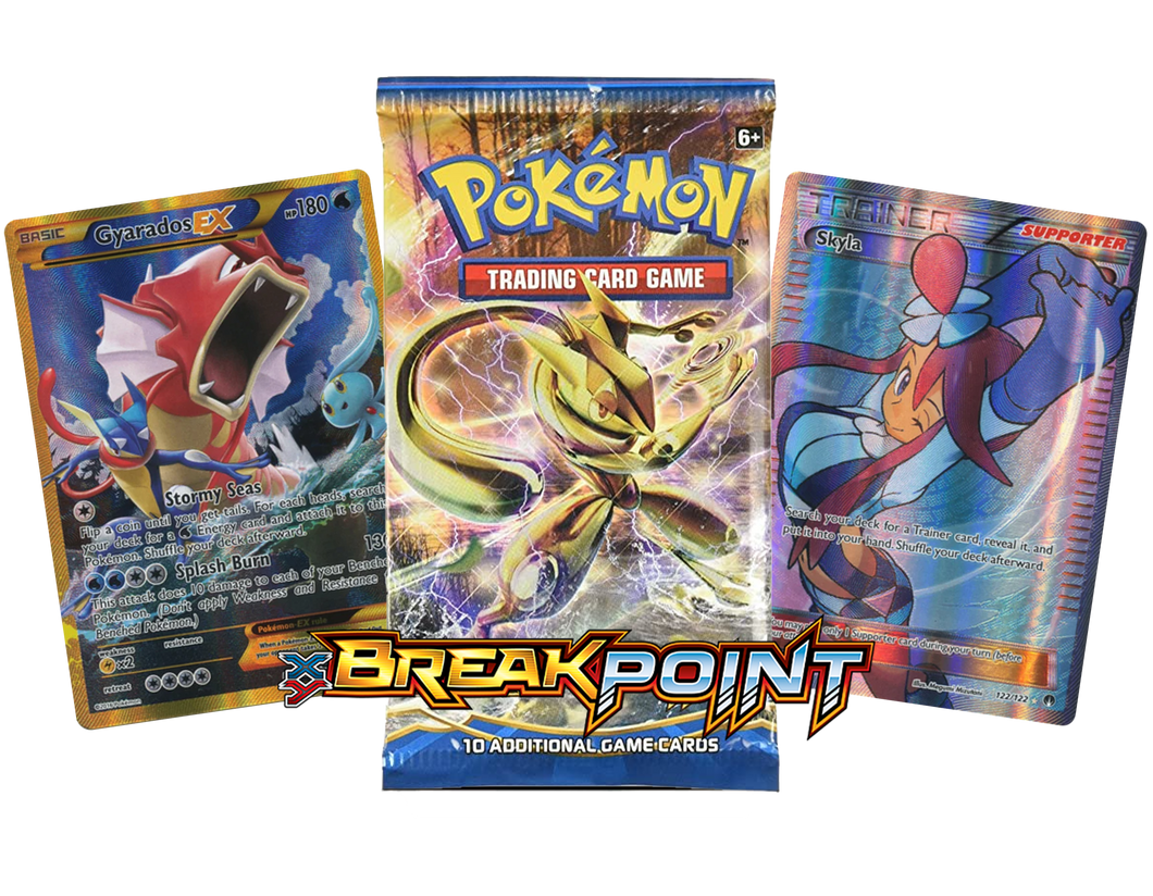 XY: BREAKpoint SLEEVED Booster Pack x1