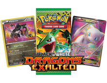 Load image into Gallery viewer, BLACK AND WHITE: DRAGON'S EXALTED BOOSTER PACK x1