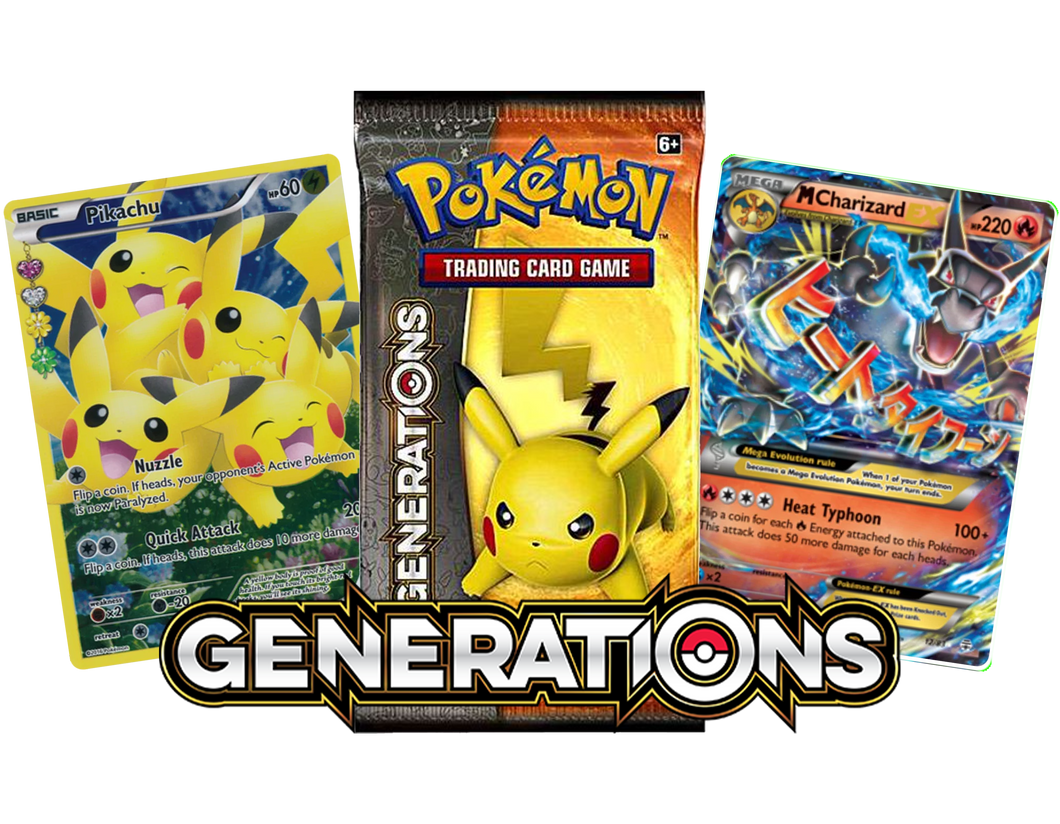 XY Generations Booster Pack x1