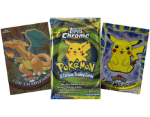 Load image into Gallery viewer, VINTAGE POKEMON TOPPS CHROME SERIES 1 Booster Pack x1
