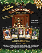 Load image into Gallery viewer, WILD CARD 2022 FIVE CARD DRAW UPDATE EDITION ONE PACK FROM HOBBY BOX x1