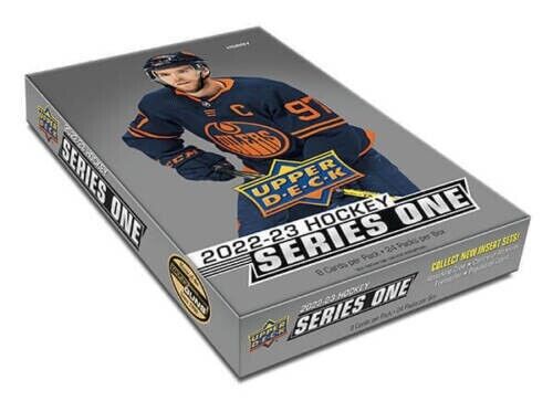UPPER DECK HOCKEY 2022-23 SERIES 1 BOOSTER PACK (FROM HOBBY BOX) x1