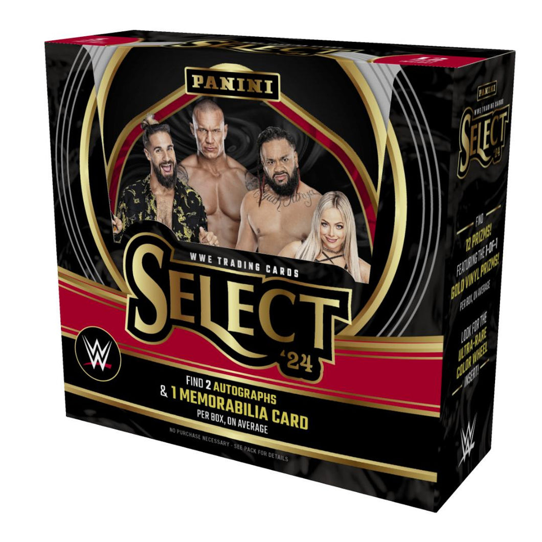 2024 PANINI SELECT WWE HOBBY BOX x1