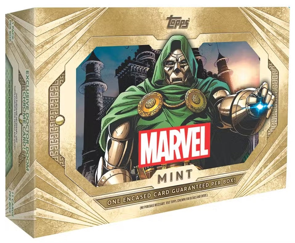 2025 TOPPS MINT MARVEL SDCC HOBBY BOX x1