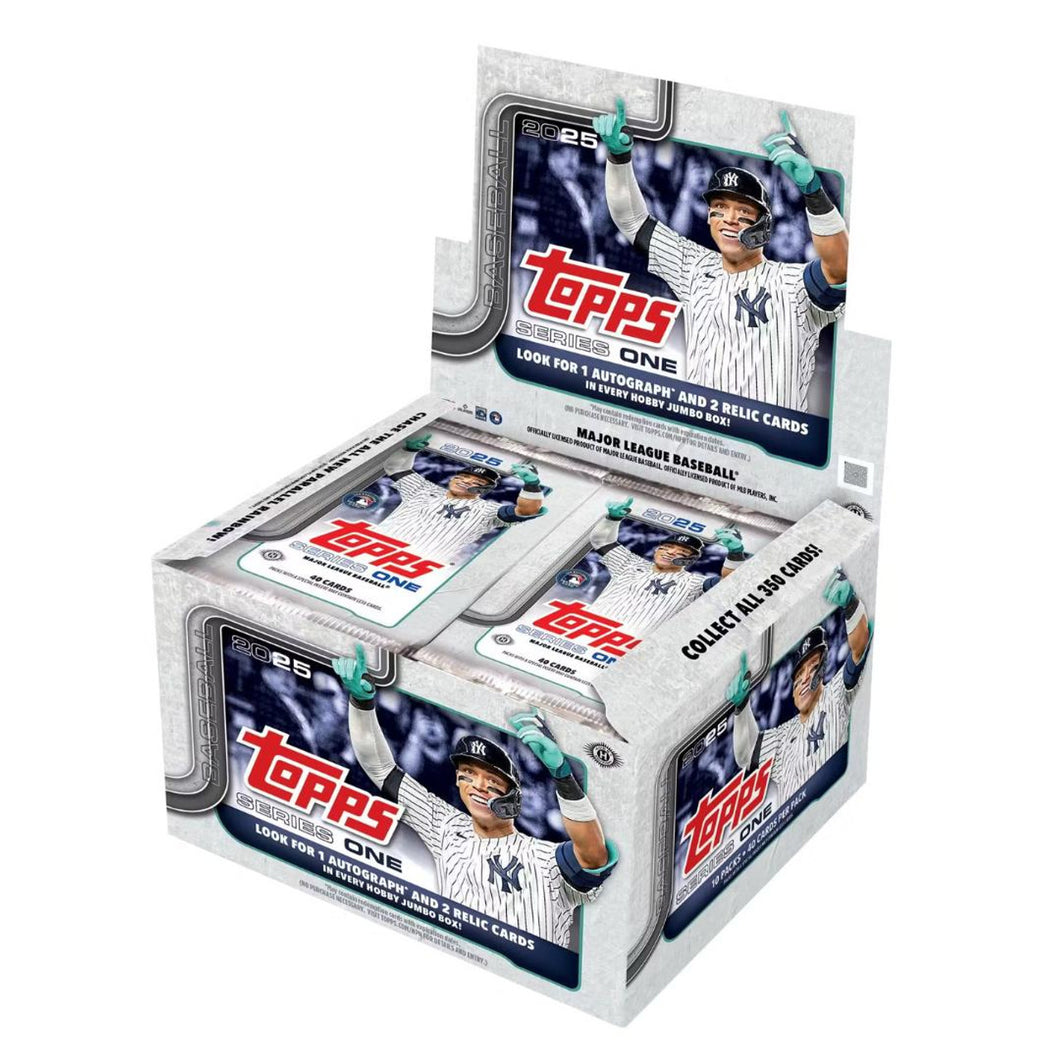 2025 TOPPS SERIES 1 MLB JUMBO HOBBY BOX x1