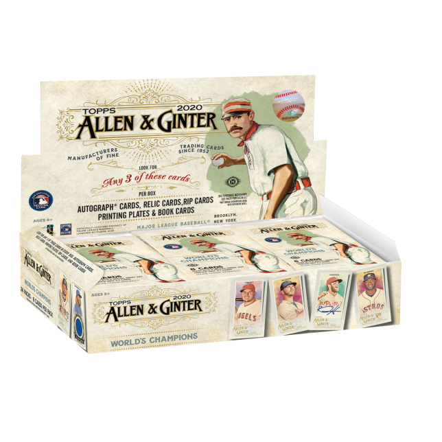 2020 TOPPS MLB ALLEN AND GINTER HOBBY BOX x1