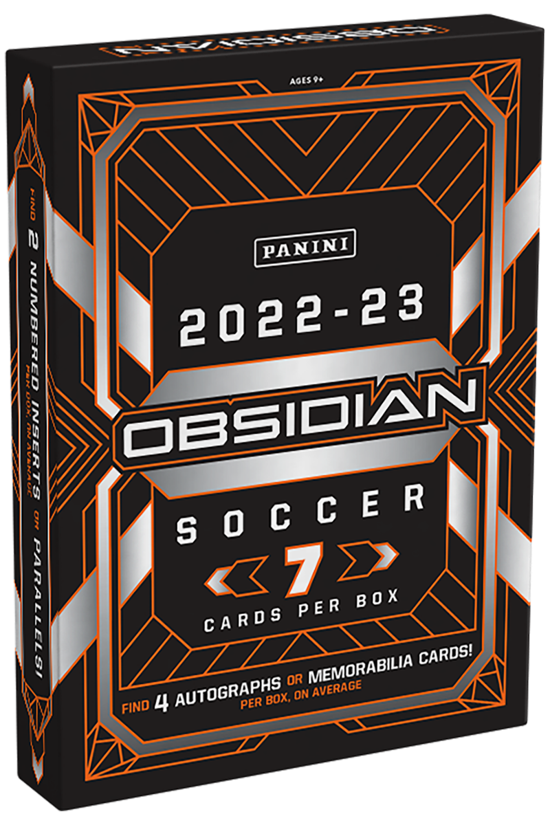 2022-23 PANINI OBSIDIAN SOCCER HOBBY BOX (7 CARDS) x1