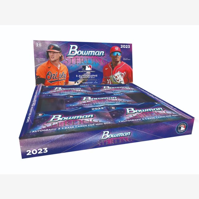 2023 BOWMAN STERLING BASEBALL HOBBY BOX x1