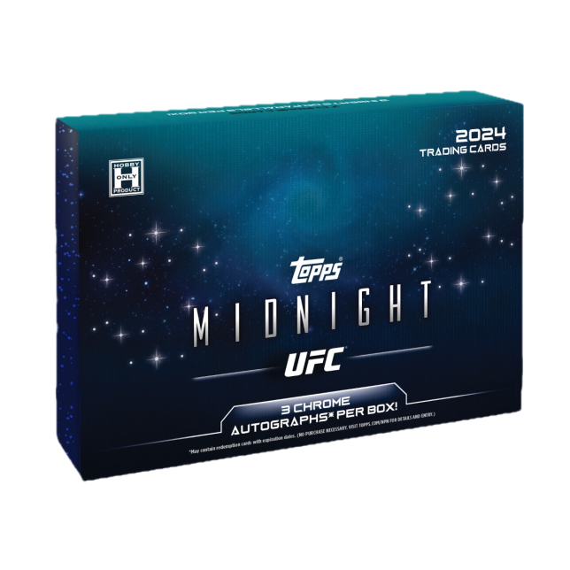 2024 TOPPS MIDNIGHT UFC HOBBY BOX x1