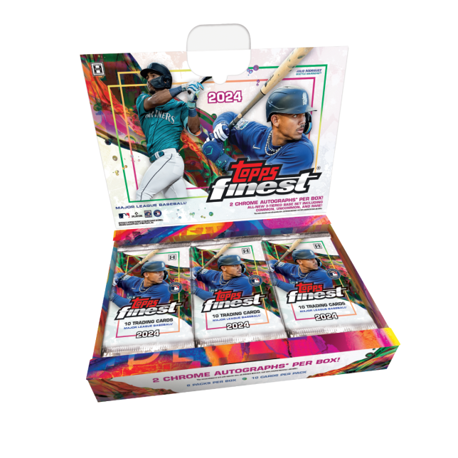 2024 TOPPS FINEST BASEBALL MLB HOBBY BOX x1