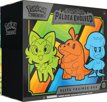 Load image into Gallery viewer, Pokemon TCG: Paldea Evolved SV02 Elite Trainer Box x1
