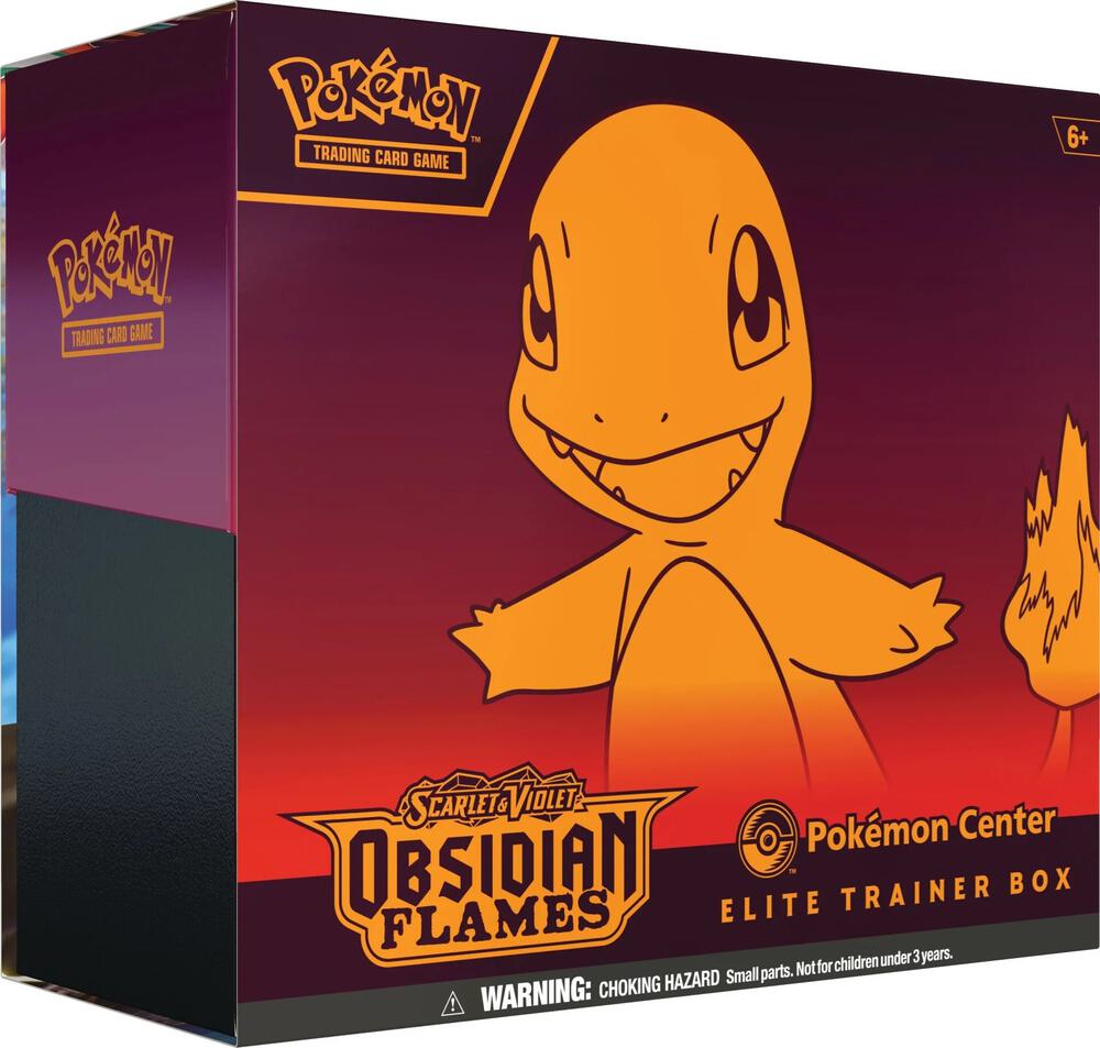 Scarlet & Violet: Obsidian Flames Pokemon Center Elite Trainer Box x1