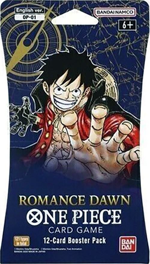 one piece romance dawn booster box english OP-1 SLEEVED Pack x1 – Qty:Case Special Deal (6 Tins) Booster Black Bolt Pokémon strong magnets Yu-Gi-Oh! Ultimate Masters: World