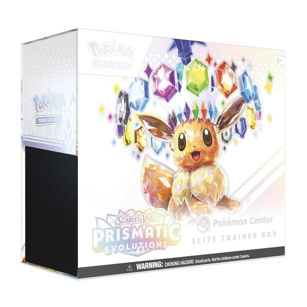 Scarlet & Violet: Prismatic Evolutions Pokemon Center Elite Trainer Box x1