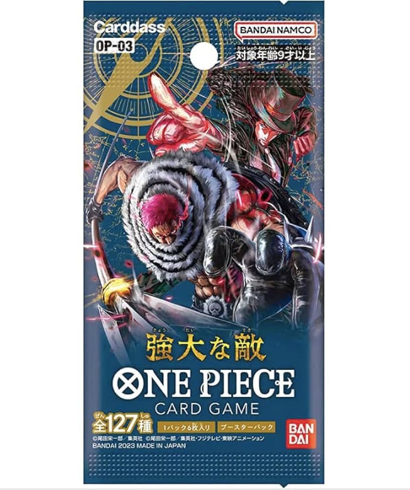 OP-03 ONE PIECE Mighty Enemy (Japanese) Booster Pack x1