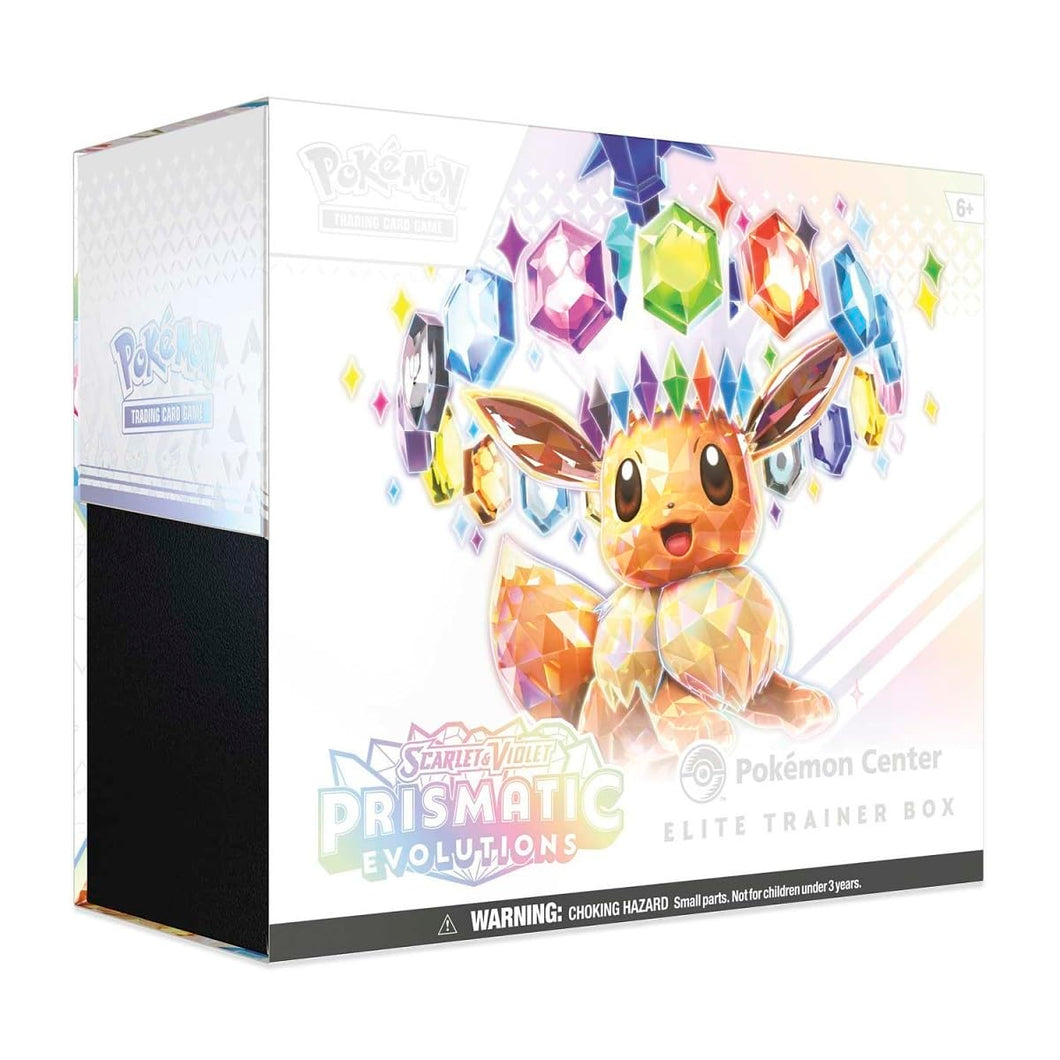 Scarlet & Violet: Prismatic Evolutions Pokemon Center Elite Trainer Box x1