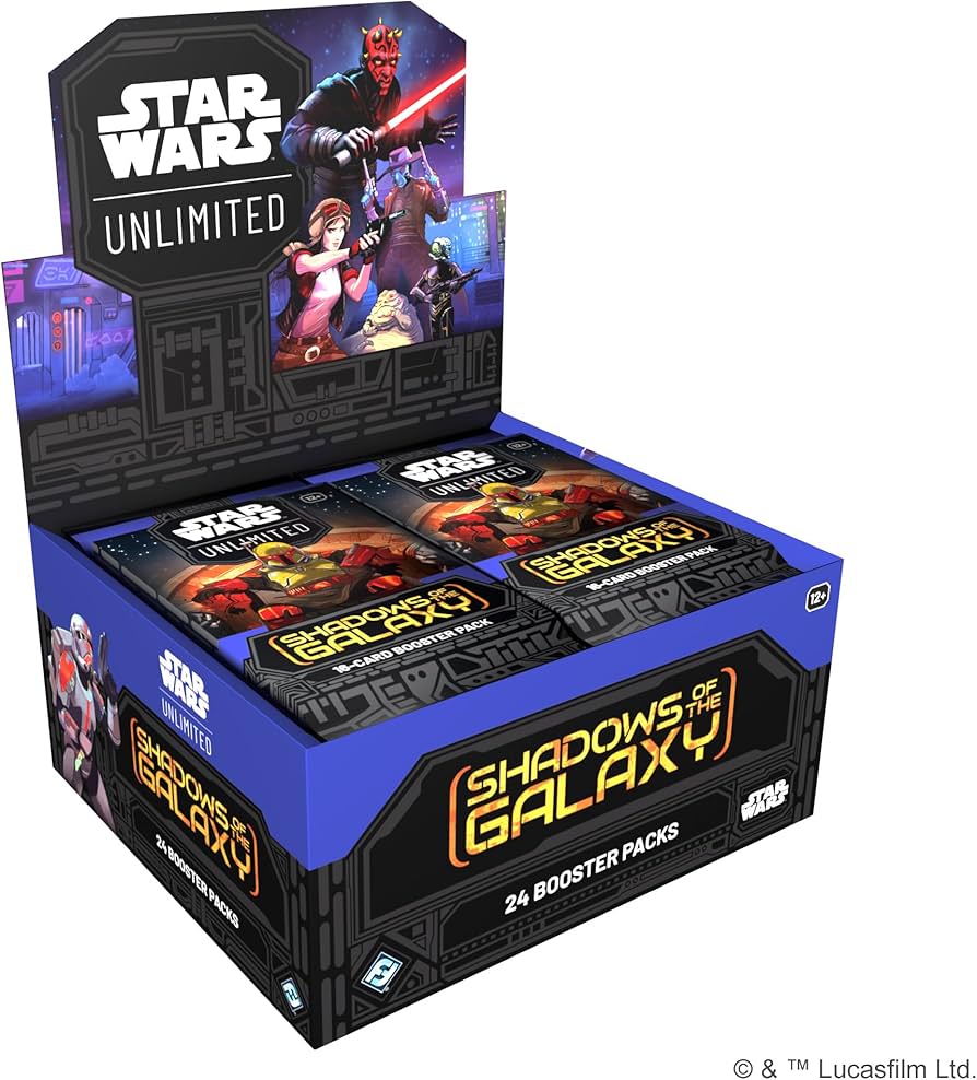 STAR WARS UNLIMITED TCG: SHADOWS OF THE GALAXY BOOSTER PACK x1