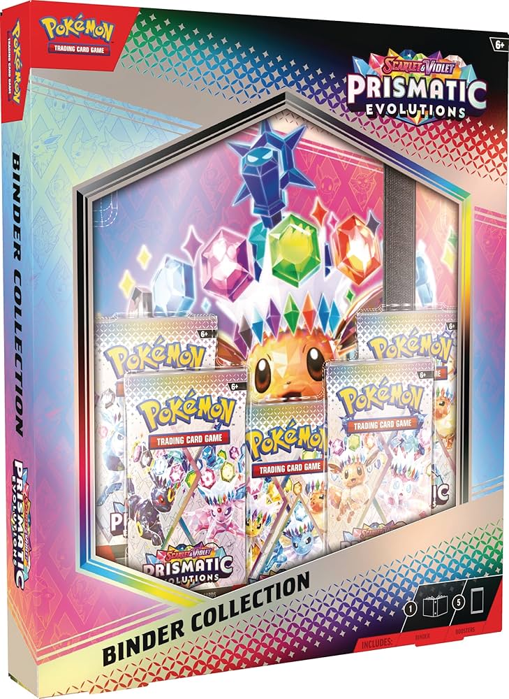 (SEALED) SV8.5 Prismatic Evolutions Binder Collection Box x1