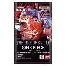 Load image into Gallery viewer, ENGLISH OP-16 ONE PIECE The Time of Battle SLEEVED Booster Pack x1

