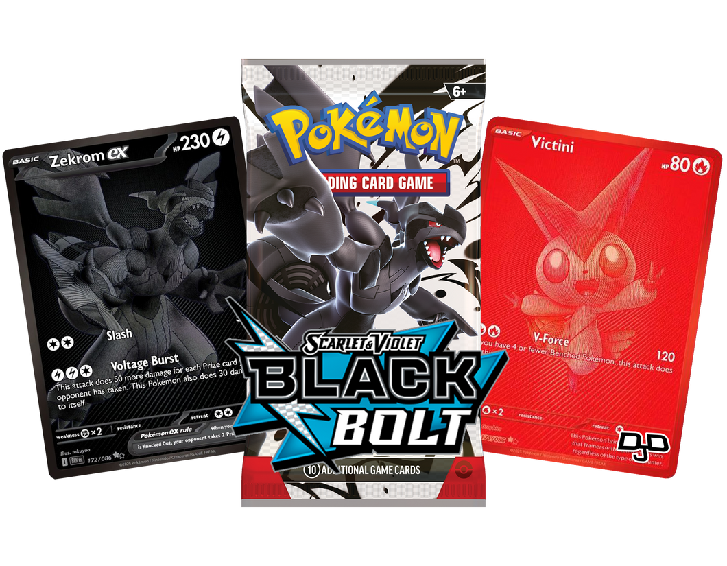 Pokemon: Black Bolt Booster Pack x1