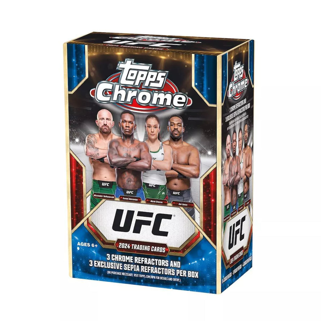 2024 TOPPS CHROME UFC BLASTER BOX x1