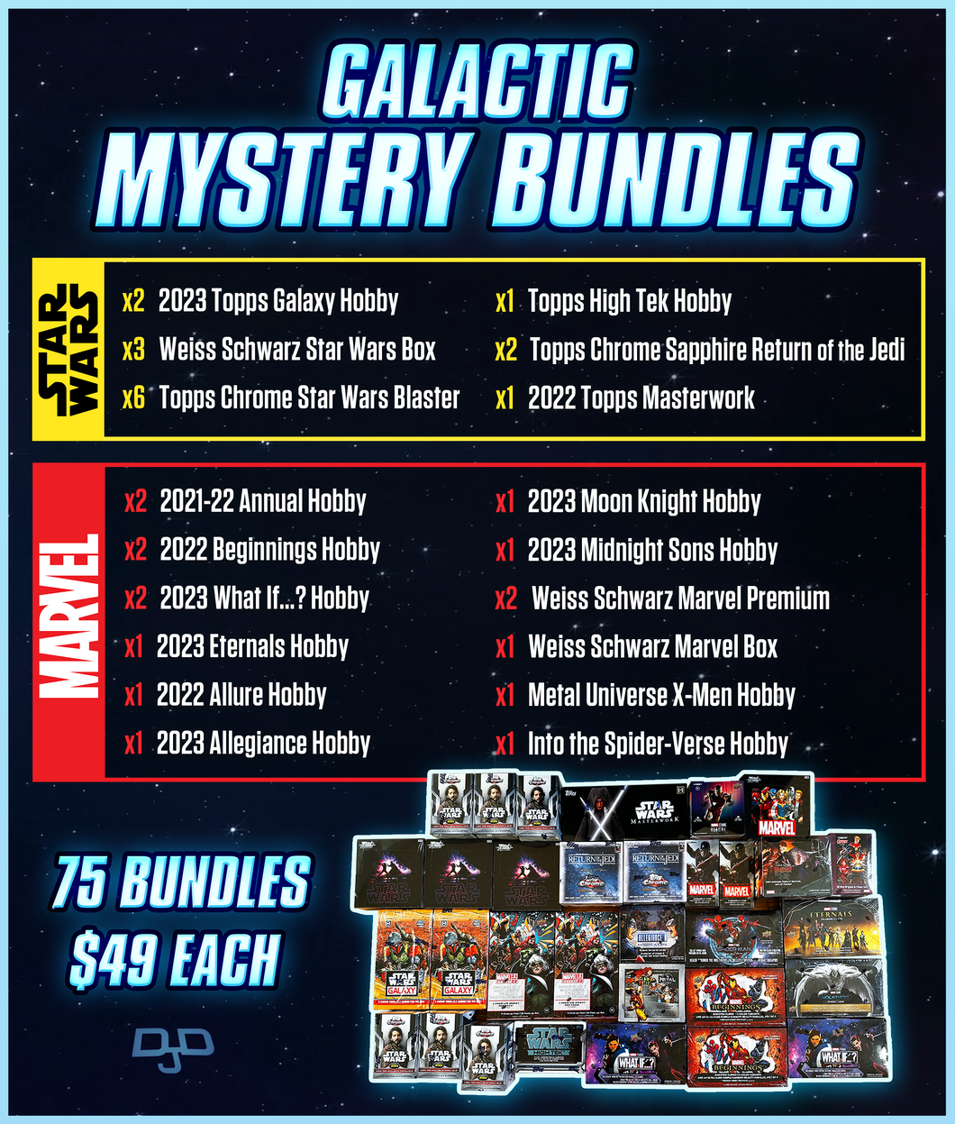 GALACTIC MYSTERY BUNDLE x1