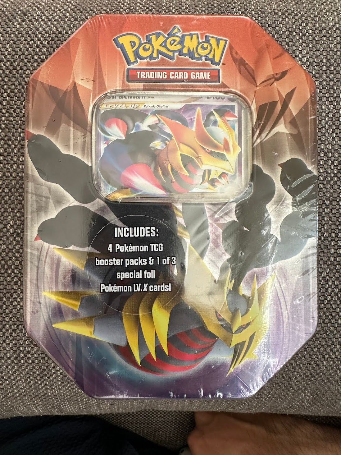 VINTAGE POKEMON 2009 GIRATINA LVL X TIN x1 – DJDEEMO.COM