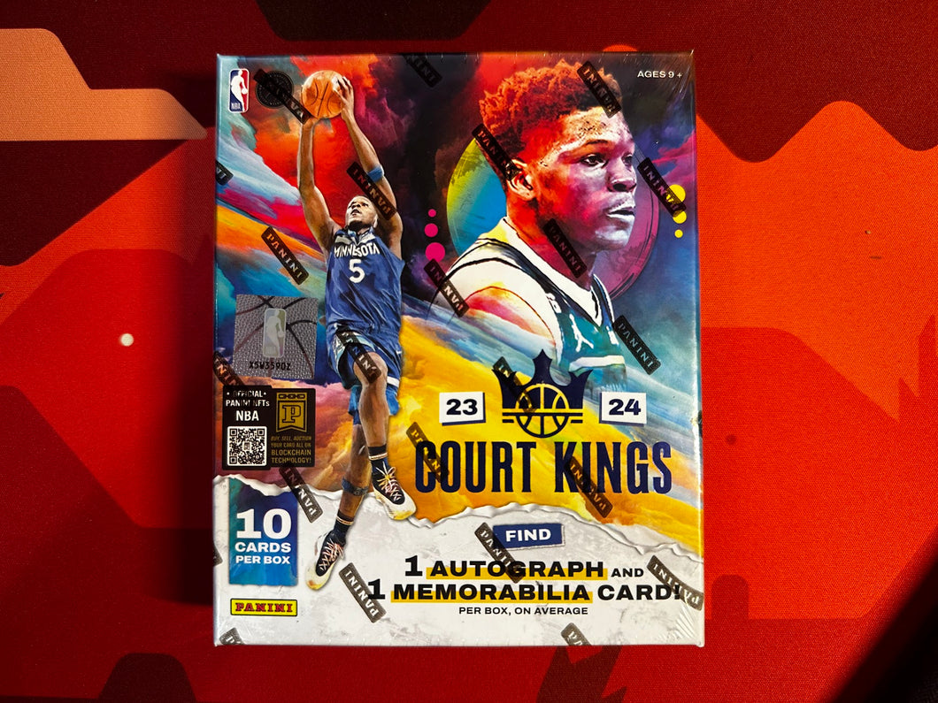 2023-24 PANINI COURT KINGS HOBBY BOX x1