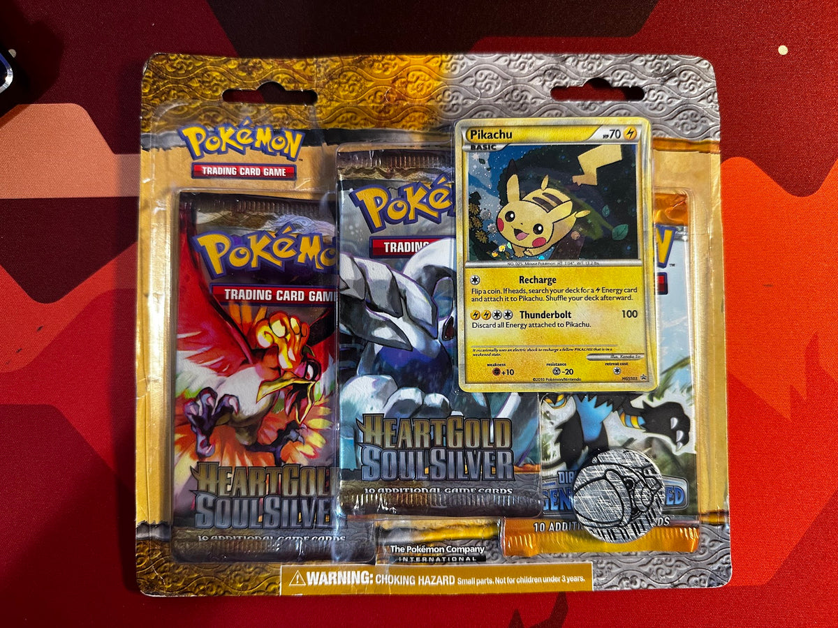 VINTAGE HEARTGOLD SOULSILVER LEGENDS AWAKENED BLISTER PACK x1 – DJDEEMO.COM