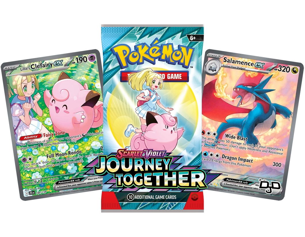 Pokemon: Journey Together SV09 Booster Pack x1