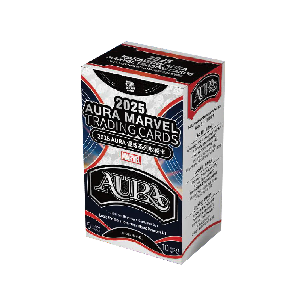 2025 KAKAWOW AURA MARVEL HOBBY BOX x1