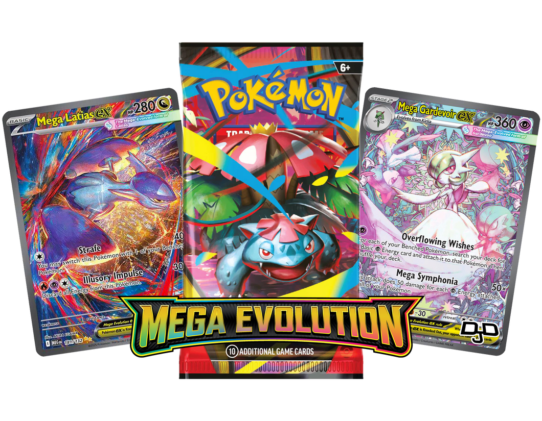 Pokemon: MEGA Evolutions ME1 Booster Pack x1