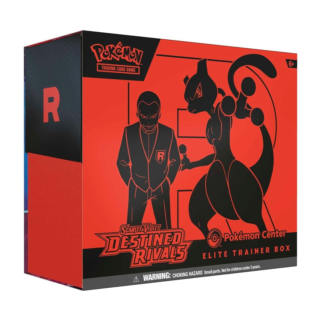 Scarlet & Violet: Destined Rivals Pokemon Center Elite Trainer Box x1