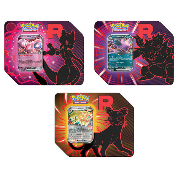 TEAM ROCKET TIN (RANDOM STYLE) x1