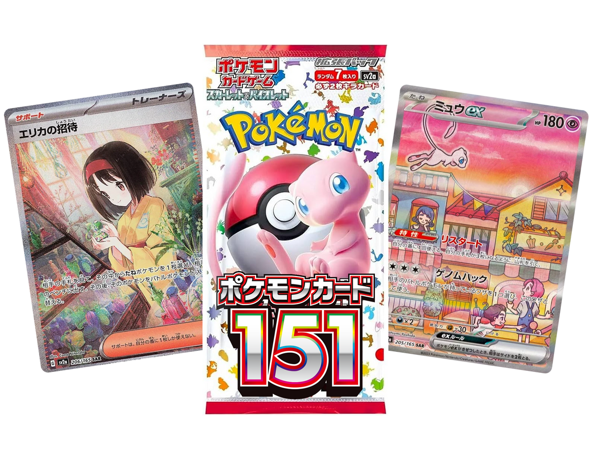 BOX BREAK SPOT Pokemon 151 sv2a (Japanese) 5 packs x1 – DJDEEMO.COM