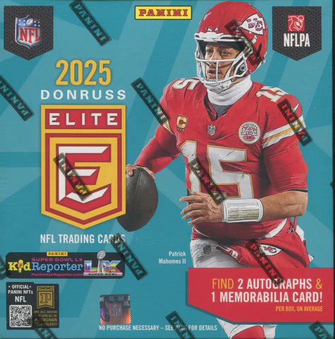 2025 PANINI DONRUSS ELITE FOOTBALL HOBBY BOX x1