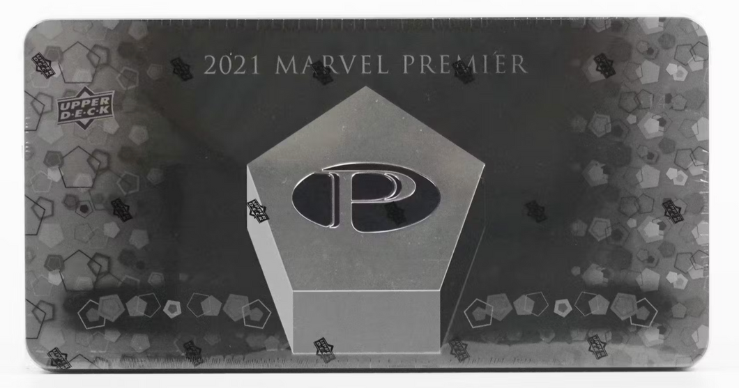 2021 (2023) UPPER DECK MARVEL PREMIER HOBBY TIN BOX x1