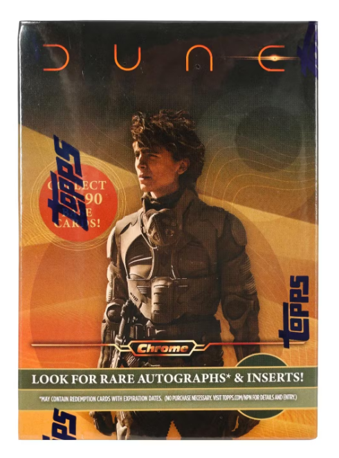 2025 TOPPS CHROME DUNE BLASTER BOX x1